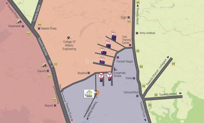 Project Image of 196.0 - 397.0 Sq.ft 1 RK Apartment for buy in Geet Govind Muktai Aangan Phase V