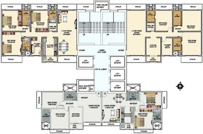 Project Image of 1422 Sq.ft 3.5 BHK Apartment / Flat for sale in Malad West for Rs. 36000000