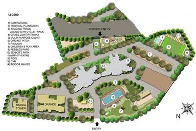 Project Image of 672.0 - 878.0 Sq.ft 2 BHK Apartment for buy in Lodha Grande