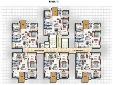 Project Image of 1038.0 - 1492.0 Sq.ft 2 BHK Apartment for buy in Vertex Sadguru Krupa