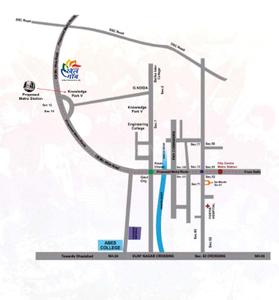 Project Image of 895.0 - 3115.0 Sq.ft 2 BHK Apartment for buy in Ajnara Sports City