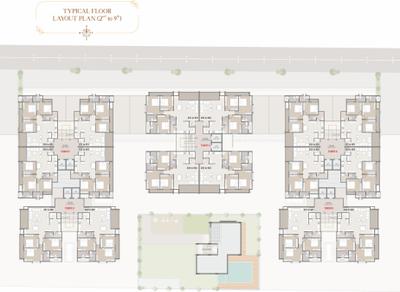 Project Image of 1210.0 - 1425.0 Sq.ft 3 BHK Apartment for buy in Aavkar Glorious