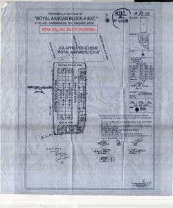Project Image of 100.0 - 1452.0 Sq.ft Residential Plot Plot for buy in Gokul Kripa Royal Aangan Block A Ext