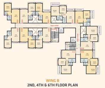 Project Image of 204.0 - 320.0 Sq.ft 1 RK Apartment for buy in Seven Hill Sky Avenue Wing A And B