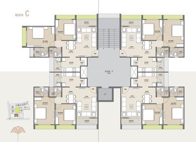 Project Image of 600 Sq.ft 1 BHK Apartment / Flat for sale in Sanand for Rs. 2750000