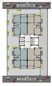 Project Image of 0.0 - 498.48 Sq.ft 2 BHK Apartment for buy in Kaushik Shree Residency