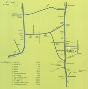Aryan Galaxy Location Plan 1