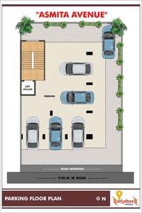 Sun Asmita Avenue Asmita Avenue Cluster Plan for ground Floor 1