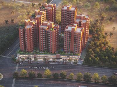 Project Image of 615 Sq.ft 2 BHK Apartment / Flat for sale in Gujarat International Finance Tec City for Rs. 6200000