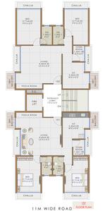 Project Image of 0.0 - 323.0 Sq.ft 1 BHK Apartment for buy in JPrime Apex Paradise