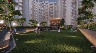 Project Image of 367.0 - 428.0 Sq.ft 1 BHK Apartment for buy in Charms Global City Type B1 Merlion