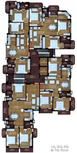 Project Image of 1011.76 - 1371.44 Sq.ft 3 BHK Apartment for buy in Sai Palazzo