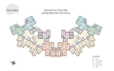 Project Image of 1175 Sq.ft 2 BHK Apartment / Flat for sale in Karanjade for Rs. 15000000