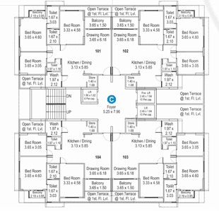 Project Image of 1577 Sq.ft 3 BHK Apartment / Flat for sale in Chharodi for Rs. 13865000