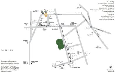 Project Image of 1442.0 - 2025.0 Sq.ft 3 BHK Apartment for buy in Salarpuria Inspire Phase 1