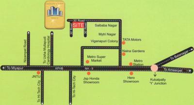 Project Image of 970.0 - 1011.0 Sq.ft 2 BHK Apartment for buy in Goldy Corp