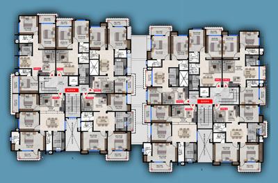 Project Image of 675.0 - 1031.0 Sq.ft 2 BHK Apartment for buy in Akash Tower