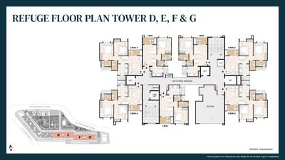 Project Image of 866 Sq.ft 2 BHK Apartment / Flat for sale in Tathawade for Rs. 7650000