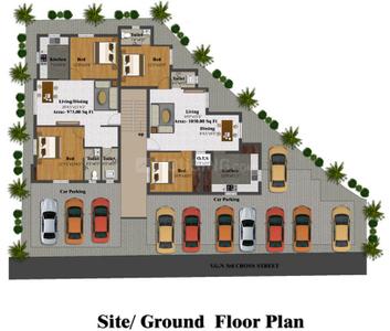 Project Image of 615.0 - 1180.0 Sq.ft 1 BHK Apartment for buy in S Promoters Gowardhanagiri