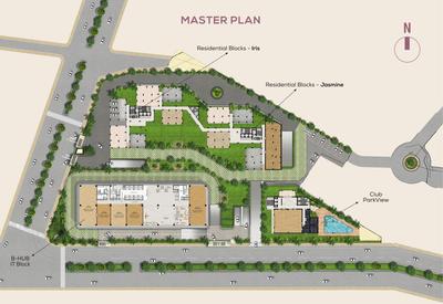 Project Image of 1724.92 - 2168.07 Sq.ft 3 BHK Apartment for buy in Ambience Parkview