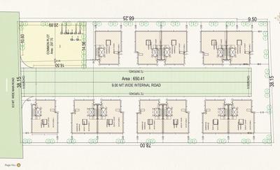 Viswam Aarana Villa Layout Plan 1