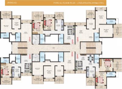 Project Image of 343.0 - 443.0 Sq.ft 1 BHK Apartment for buy in Soham Precious Harmony
