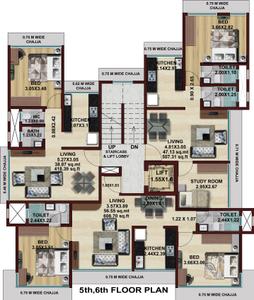 Project Image of 0.0 - 609.0 Sq.ft 2 BHK Apartment for buy in Sun Vision Paresh Kunj