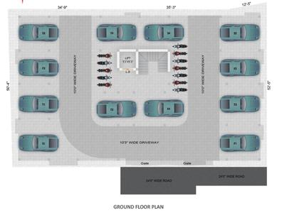 Project Image of 950.0 - 1186.0 Sq.ft 2 BHK Apartment for buy in Sai Keerthi Flats