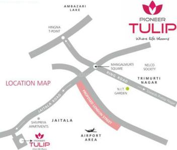 Project Image of 0.0 - 567.0 Sq.ft 2 BHK Apartment for buy in Pioneer Tulip