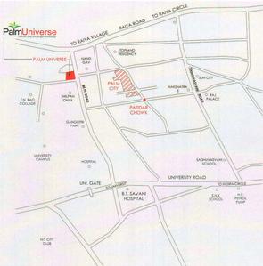 Project Image of 812.0 - 986.0 Sq.ft 3 BHK Apartment for buy in Khushi Palm Universe Wing A And B