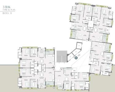 Project Image of 757.78 - 1141.94 Sq.ft 2 BHK Apartment for buy in Pioneer Gm Heaven