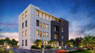 Project Image of 1255 Sq.ft 2 BHK Apartment / Flat for sale in Nallagandla for Rs. 12800000