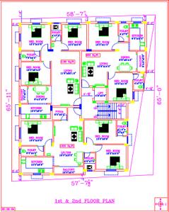 Project Image of 953.0 - 1314.0 Sq.ft 2 BHK Apartment for buy in Sai Sanjana Flats