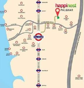 Project Image of 268.67 - 514.95 Sq.ft 1 BHK Apartment for buy in Mahindra Happinest Palghar Project 1 Phase II