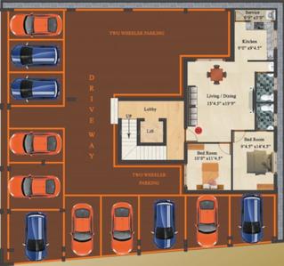 Project Image of 775.0 - 855.0 Sq.ft 2 BHK Apartment for buy in Rayan Gokulam