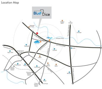 Project Image of 492.99 - 585.99 Sq.ft 1 BHK Apartment for buy in Sonigara Blue Dice Phase III