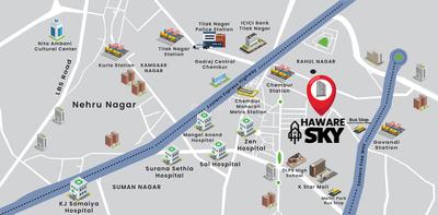 Project Image of 372.0 - 714.0 Sq.ft 1 BHK Apartment for buy in Haware Sky