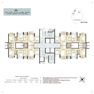 Project Image of 699.11 - 708.14 Sq.ft 2 BHK Apartment for buy in Persipina Orchid
