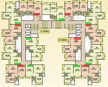 Project Image of 430.0 - 720.0 Sq.ft 1 RK Apartment for buy in AV Paramount Enclave