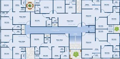 Project Image of 545.0 - 848.0 Sq.ft 2 BHK Apartment for buy in Shree Hari Nakshatra Residency 2