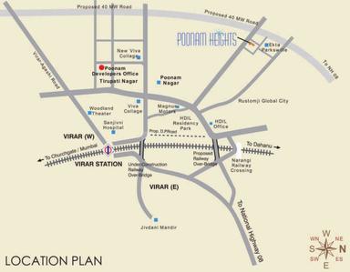 Project Image of 595.0 - 870.0 Sq.ft 1 BHK Apartment for buy in Poonam Heights
