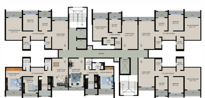 Project Image of 1855 Sq.ft 3 BHK Apartment / Flat for sale in Bhayandar West for Rs. 25000000