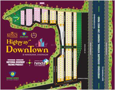 Project Image of 1503.0 - 3600.0 Sq.ft Residential Plot Plot for buy in Future Highway Downtown