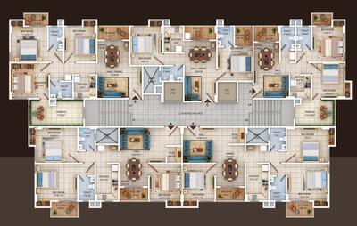 Project Image of 928.0 - 1946.0 Sq.ft 2 BHK Apartment for buy in Uttarayan Shreejoni II
