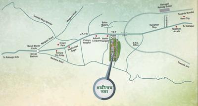 Arihant Constructions Aadinath Nagar Phase 2 Images for locationPlan 1