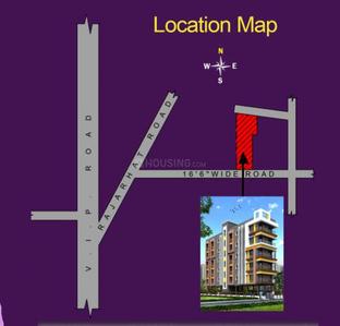 Debnath Paradise Location Plan 1