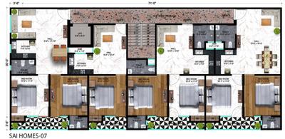 Project Image of 450.0 - 950.0 Sq.ft 1 BHK Apartment for buy in Hark Sai Homes 7