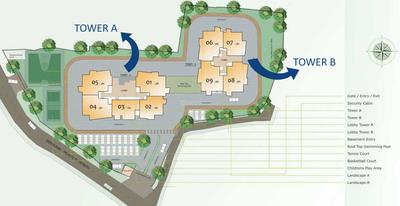 Project Image of 1230.0 - 2445.0 Sq.ft 2 BHK Apartment for buy in Landmark Green County