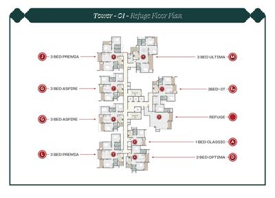 Project Image of 661.0 - 2005.0 Sq.ft 1 BHK Apartment for buy in Prestige Suncrest