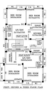 Project Image of 732.0 - 809.0 Sq.ft 2 BHK Apartment for buy in Radha Rani